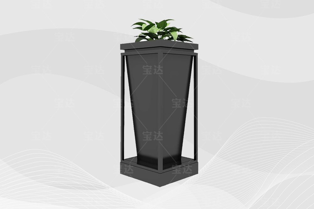 福建不銹鋼成品花箱鍍鋅板種植花槽戶外防銹圍欄